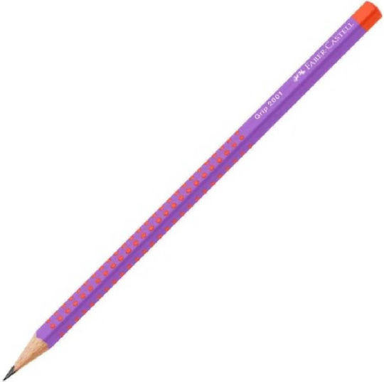 Faber Castell Creion Grip Flow Edition B Roșu Mov