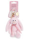 *λουτρινο Μπρελοκ Nici 13cm Bag Charm Ροζ Nic62945