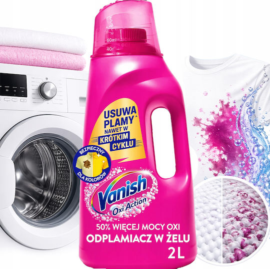 Vanish Oxi Action Gel Καθαριστικό Λεκέδων 2000ml