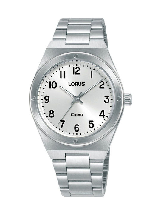 Lorus Sports Men's Battery Watch with Silver Metal Bracelet
