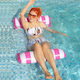 Floating Light Blue Inflatable Sea 110x80cm