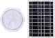 Alista Home Lampă Solară Suspendată 30W 2700lm Alb Rece 6000K cu Telecomandă 12x13cm
