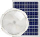 Alista Home Lampă Solară Suspendată 50W 4500lm Alb Rece 6000K cu Telecomandă 15x20cm