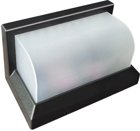 Alista Home Lumină Solară de Perete 18W 150lm Alb Rece cu Senzor de Mișcare IP65 13.5x8x7.5cm