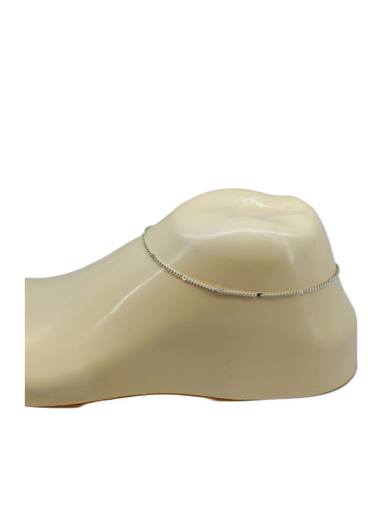 Elegant Curb Fußarmband Kette K.ank23-157