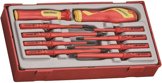 Teng Tools Set 10 Șurubelnițe Electrician 1000V