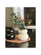 SteweHome Set Vaze Decorative Ceramice Negre 2 Bucăți