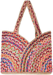 Ble Resort Collection Mehrfarbige Korbweide Strandtasche Ble Resort Collection Mehrfarbige Korbweide Strandtasche
