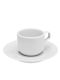 Porland Porland Kaffee Tasse aus Porzellan Braun 85ml