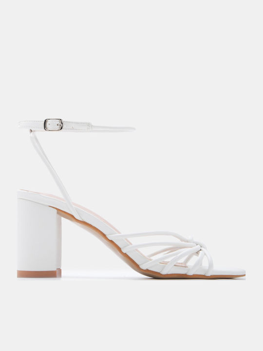 Luigi White Sandals