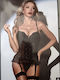 Intimonna Bodystocking Sexy Negru