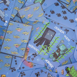 Paladone Minecraft Waterproof Playing Cards 52 ...
