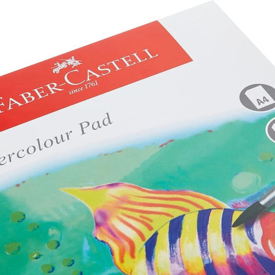 Faber Castell A4 Watercolour Pad 40 Sheets 140 Gsm Wd791655 5050870035508