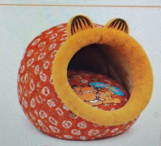 Garfield Polar Cat Cave Bed Red 42x35x35 Cm