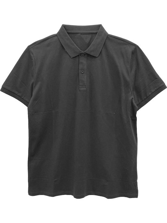 Ansin Polo Black Blouse
