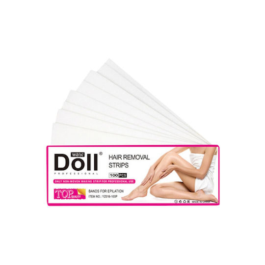 Професионални Ленти за Обезкосмяване Wax Doll 100 Бройки Non-woven