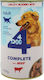 Alista Home Wet Dog Food With Beef 1240gr