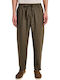 Trousers in Regular Fit Khaki