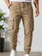 Pantaloni Cargo Bej
