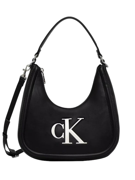 Calvin Klein Bold Ck Women's Shoulder Bag Black