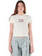 Damen T-Shirt Weiß