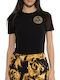 Damen Bluse Schwarz