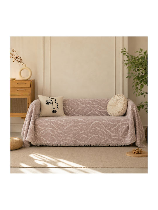 My Home Luxury Σετ Ριχτάρια 3τμχ Ροζ