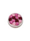 Candle Light Aromatisches Soja-Kerze im Gefäß mit Rosen-Parfüm 004284 Rosa