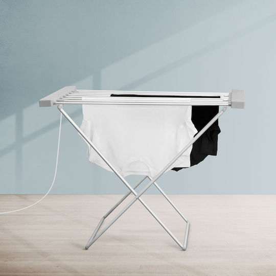 Alista Home Floor Folding Heated Clothes Drying Rack 94x50cm Alista Home Floor Folding Heated Clothes Drying Rack 94x50cm