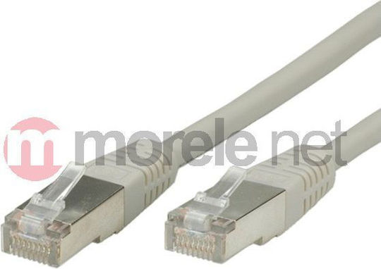 Value S/FTP Cat.6 (Gigabit) Καλώδιο Δικτύου Ethernet 0.5m Γκρι