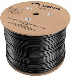 Lanberg S/FTP Cat.7 Καλώδιο Ethernet 305m Μαύρο Lanberg S/FTP Cat.7 Καλώδιο Ethernet 305m Μαύρο