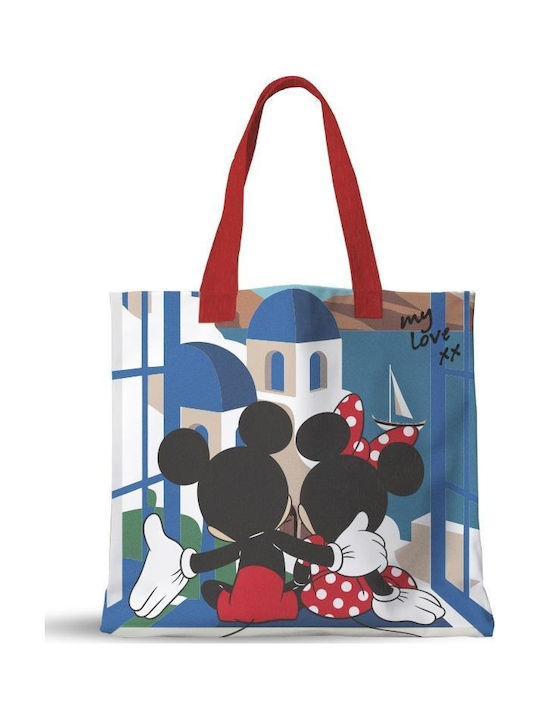 Mickey Mouse Clubhouse Παιδική Τσάντα Μπλε 39x32x11εκ.