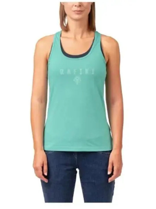 Rafiki Damen Bluse Ärmellose Grüne