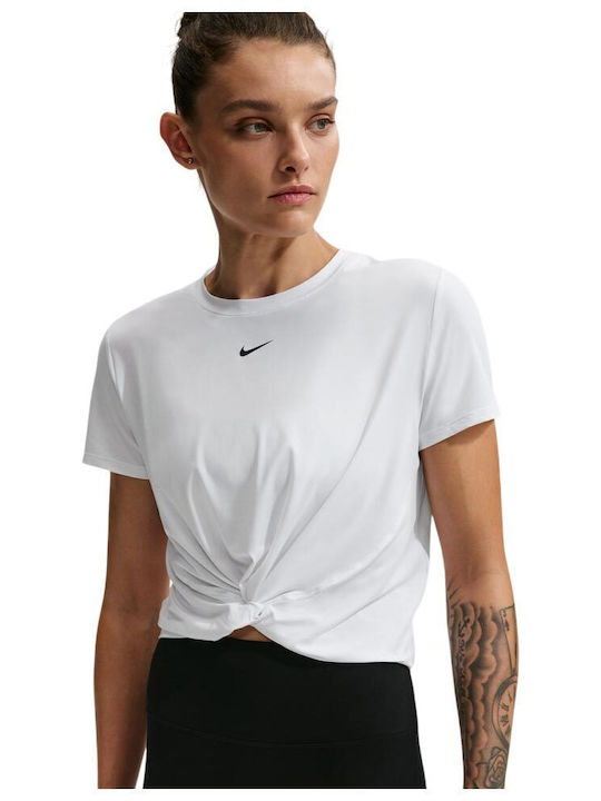 Nike One Classic Women's Crop T-shirt Dri-Fit W...
