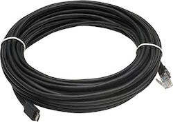 Axis Cablu De Rețea Ethernet U/UTP 8m Negru 4 Bucăți