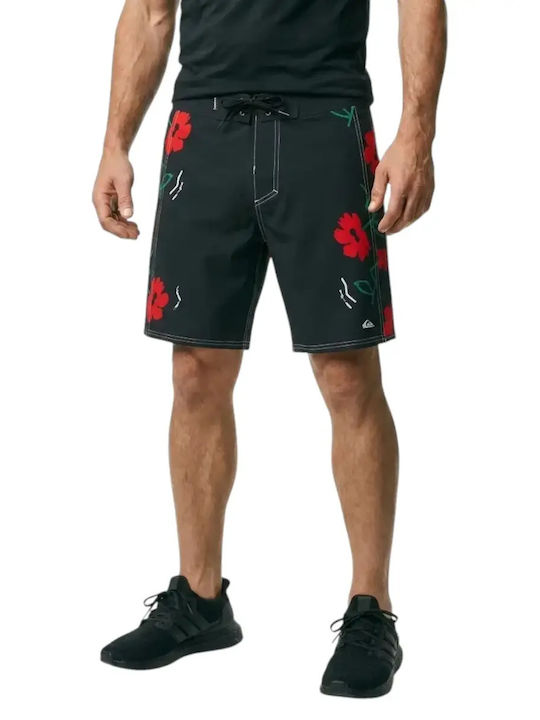 Herren-Bademode Kurze Hosen Schwarz mit Mustern