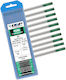 Elektroden Wolfram Tig 1.6mm Grüne Spitze Arroweld Verpackung 10 Stück 107020225.10
