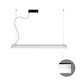 Viokef LED Commercial Linear Ceiling Light Natu...