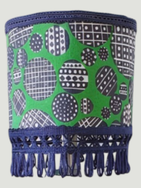 Καπέλο Πορτατιφ Ύφασμα Groovy Green Διαστάσεις 20*15 Στενή Λάμπα