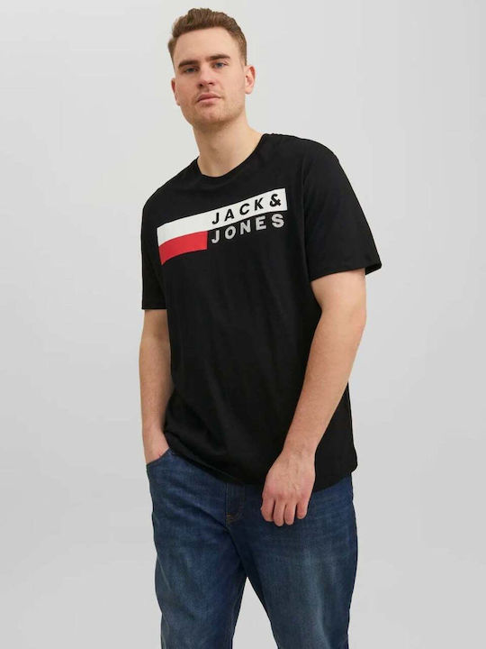 Jack & Jones Crew Neck T-Shirt Schwarz