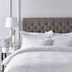 Olia Home Hotel Duvet Cover Cotton Sateen Striped 220x240cm