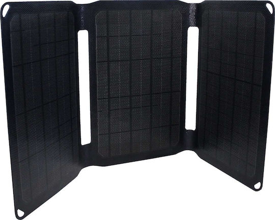 PowerPlus Foldable Solar Panel Charger 20W with USB Output for Portable Devices ENS0227