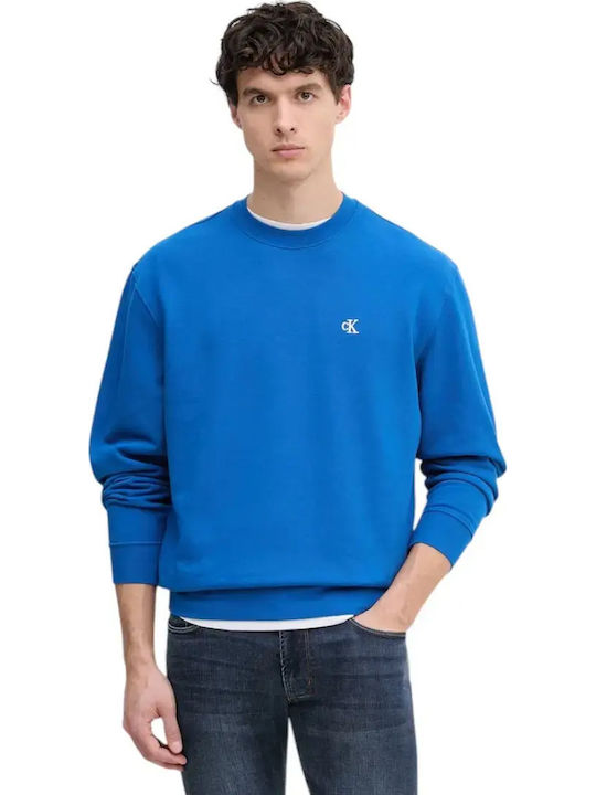 Calvin Klein Φούτερ με Κουκούλα Μπλε