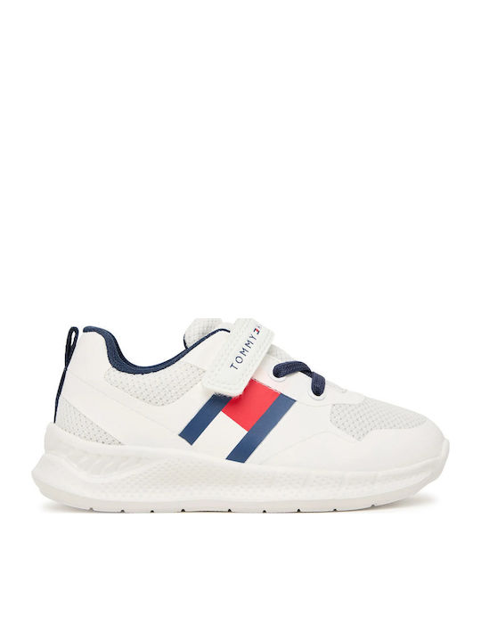 Tommy Hilfiger Kids White Sneakers
