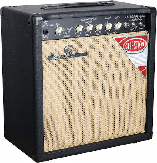 Soundsation Combo Amplifier for Electric Guitar 20W Black