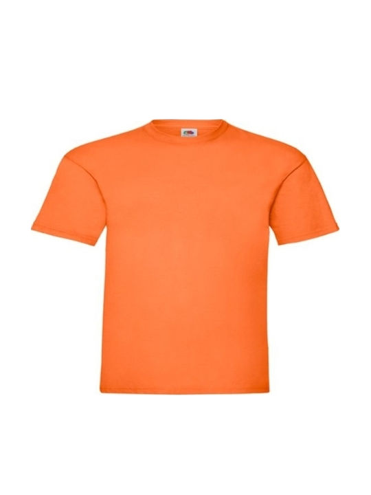 Work Shirt T-Shirt Orange Fruit Loom