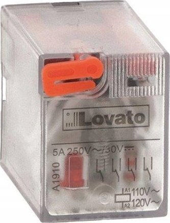 Lovato Electric Βιομηχανικό Ρελέ Λυχνίας 24V HR6XS4