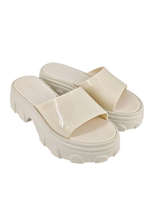 Melissa Flip-Flops In Beige Colour