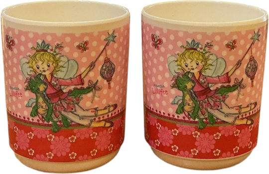 Die Spiegelburg Toddler Cups Made of Pink Melamine 2 Pieces