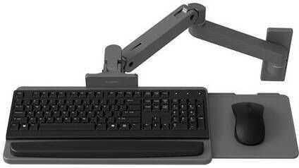 Ergotron Computer- und Peripherieständer mit Verlängerungsarm Weiß 45-685-293